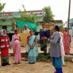 Together to help the world better by meeting with villagers